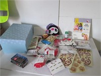 BOX OF NEW ASSORTED CRAFT ITEM