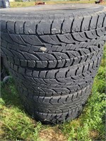 4 used LT265-70 R17s