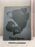 Ray Harm Framed House Gallery Fold Out Print