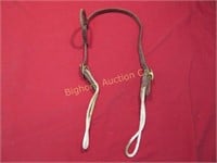Leather One Ear Headstall for Gag/Draw Bit