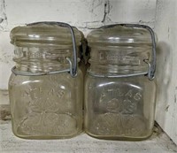 Six Pint Atlas 4 Leaf Clover Jars