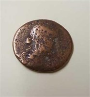 Apollo & Lyre Bronze Coin