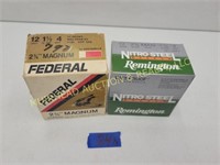 FEDERAL & REMINGTON 12GA SHOTGUN SHELLS REMINGTON