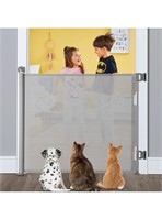 $44 Retractable Baby Gate, Extra Wide Safety Kids