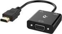 Rankie HDMI to VGA Adapter + Audio Port