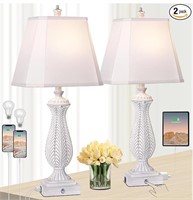 Way Dimmable Table Lamps for Bedrooms, Set of 2