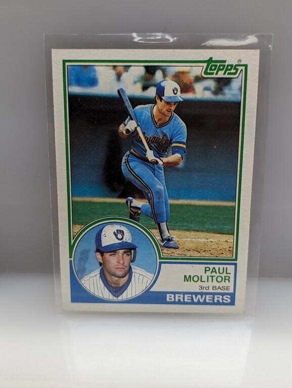 1983 Topps Paul Molitor #630