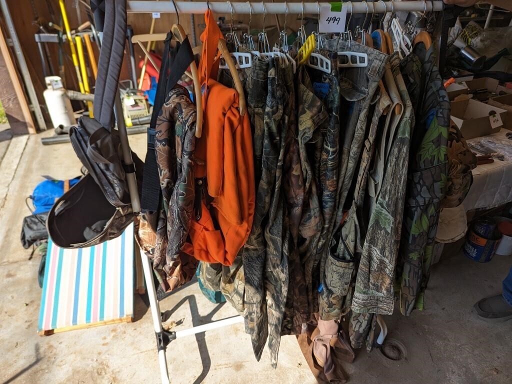 Lot of Camo Clothing