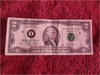2003I 2 Dollar Bill