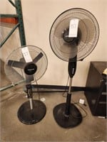 Lot of (2) Household Fans