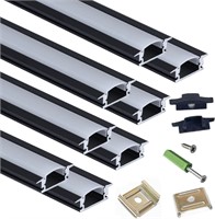 $60 LED Strip Black Diffuser 6-Pack 3.5FT