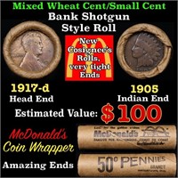 Small Cent Mixed Roll Orig Brandt McDonalds Wrappe