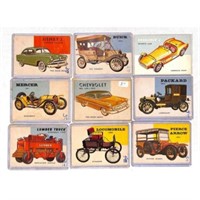 (11) 1955 Topps World On Wheels Cards