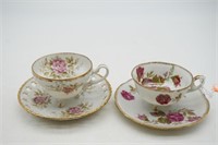 Porcelain Teacups & Saucers