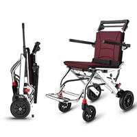 Portable Folding Transport Wheelchair with