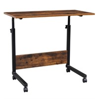 E9516  Zimtown Side Table Rolling Computer Desk, 3