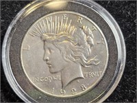 1928 Peace Dollar