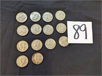 14- 1967  Half Dollars