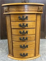 Table Top Jewelry Armoire