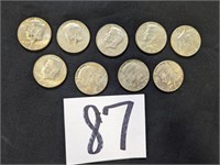 9- 1966  Half Dollars