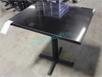 12X,BLACK MARBLE (24"x 30"),TOP TABLES CAST BASES