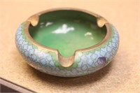 Chinese Cloisonne Ashtray