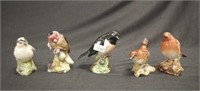 Group of 5 Beswick birds