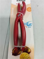 (N) Snips Chestnut Cracker/Cutter, Red