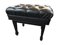 PAUL JANSEN & SON MECHANICAL TUFTED PIANO STOOL