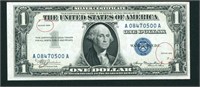 $1 1935 ((DOUBLE DATED)) Silver Certificate