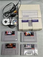 Super Nintendo Video Game System Model #SNS-001