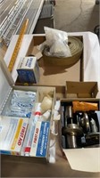 First aid kit, door handle