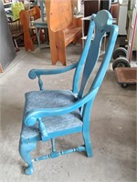 Blue Arm Chair