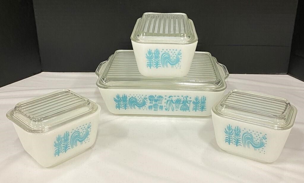 Butterprint / Amish Refrigerator Pyrex  Pieces