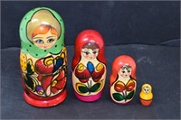 4pc Matryoshka Russian Nesting Dolls