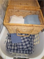 Laundry Basket / Small Towels