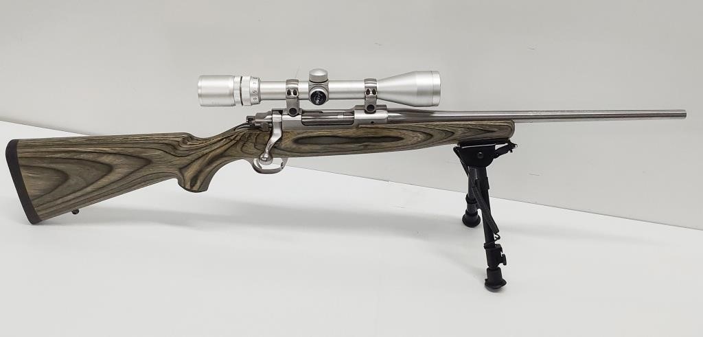 Ruger model M77 Mark II with bipod