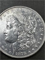 1878-S MORGAN SILVER DOLLAR - VF