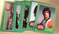14 - 1977 STAR WARS Series 4 Green Trading Cards