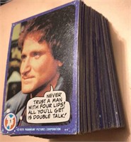 1978 Mork and Mindy Trading Cards - 85% of Set