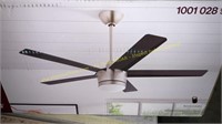 HDC Merwry 52in Ceiling Fan, Brushed Nickel