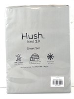 NEW Hush Iced 2.0 Sheet Light Grey Set Queen