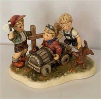 M. J. Hummel Figurine “Soap Box Derby”