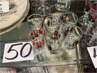 Lot of 6 shot glasses