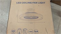 LED ceiling fan light