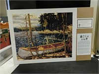 "the Canoe" by Tom Thompson Numbered Print