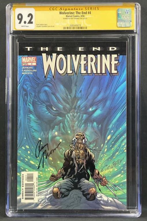Wolverine: The End #4 Signed Roy Thomas CGC 9.2