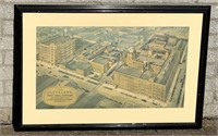 CLEVELAND TWIST DRILL FACTORY LITHOGRAPH