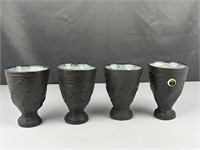 Marui Art pottery cups modernist