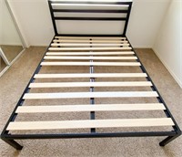 Black Platform Bed Frame- Queen Sized